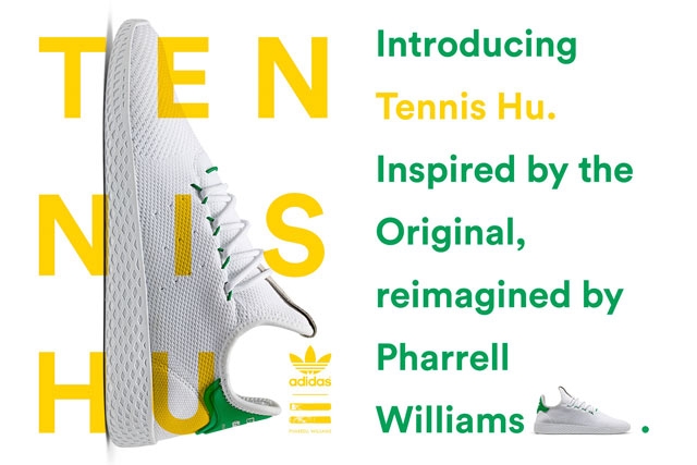 News 品牌官方訊息 Adidas Originals By Pharrell Williams Tennis Hu Bounce 球鞋文化誌 球鞋 文化 風格